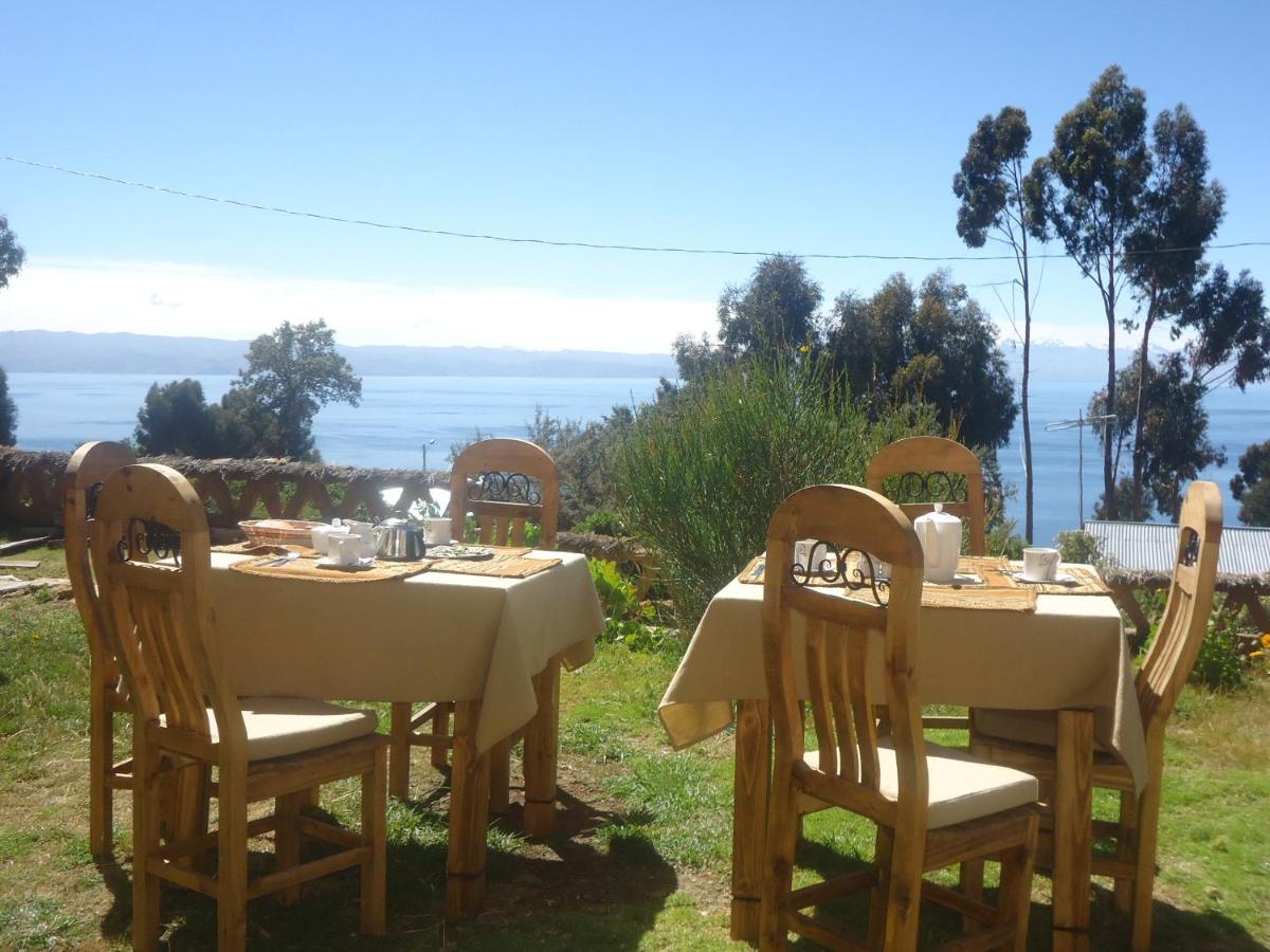 Hostal Del Sol Isla Del Sol Esterno foto