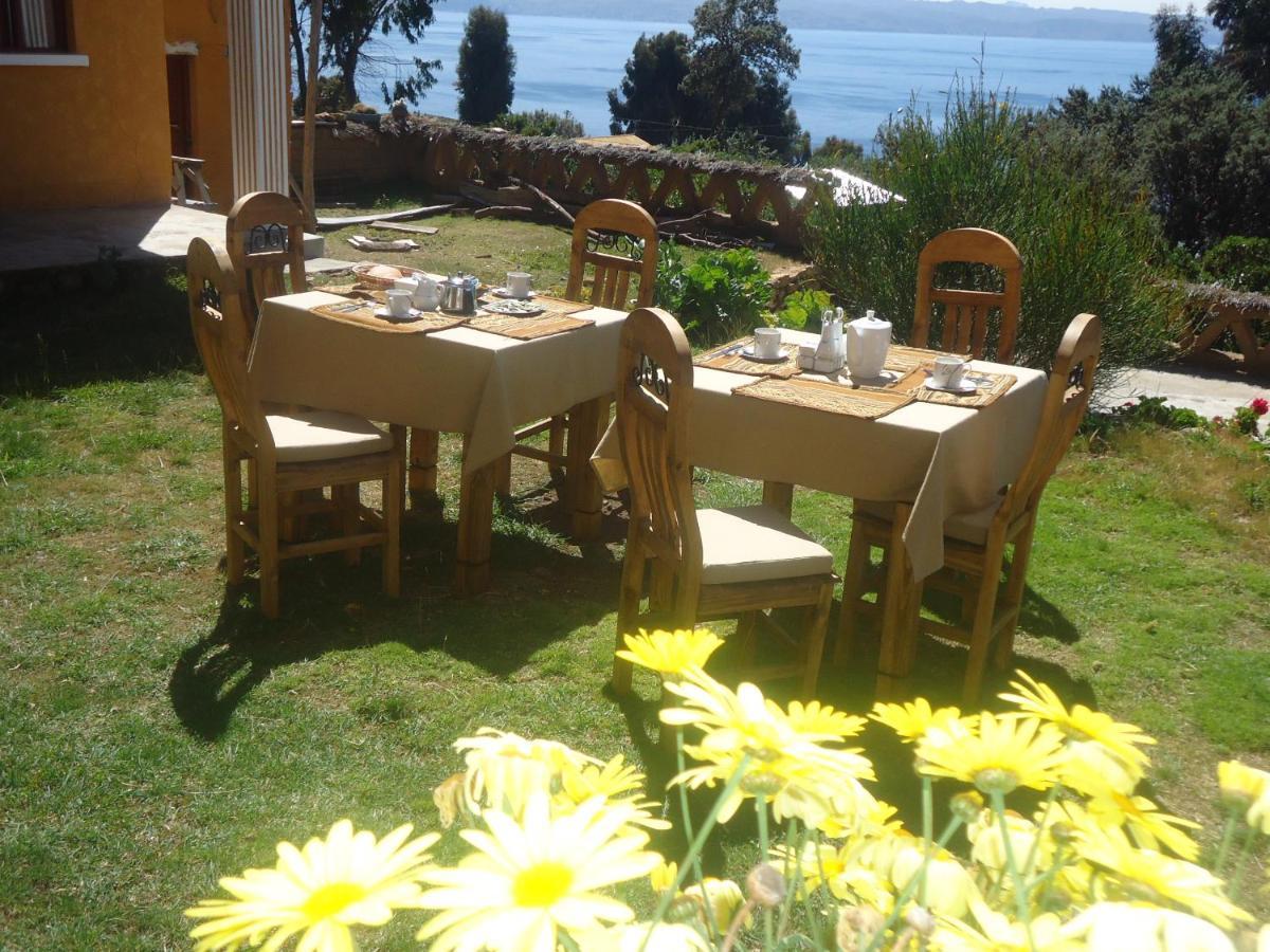 Hostal Del Sol Isla Del Sol Esterno foto